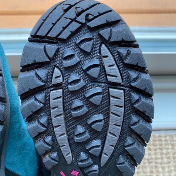 Columbia Newton Ridge Plus US 6 Waterproof Amped hiking shoes teal green - Picture 15 of 16